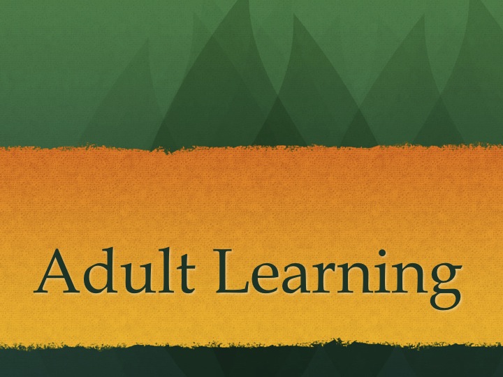 成人学习理论 Adult Learning Theory